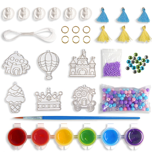 Kit de Atrapasoles de Cuentas Personalizado para Niños, Crea Tu Propia Decoración de Ventana, Arte Creativo, <span class=keywords><strong>Dibujo</strong></span> Educativo, Juguetes Hechos a Mano - Product Image 2