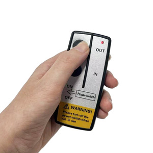 Remote Control For 12V 24V Winch Car Wireless 4 Button Rolling Code 100M <b>Range</b> Plastic With LED Indicator - Product Image 1