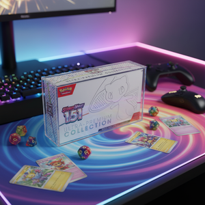 Vitrine en acrylique personnalisée 151 <span class=keywords><strong>Ultra</strong></span> <span class=keywords><strong>Premium</strong></span> Collection UPC avec couvercle magnétique Étui de protection UV pour boîte <span class=keywords><strong>Pokemon</strong></span> TCG Booster - Product Image 2