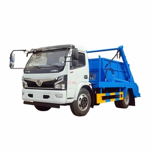 Camión de Basura con Brazo Oscilante Dongfeng 4X2 LHD RHD de 6m³, Económico, para Saneamiento Urbano y Comunidades Residenciales - Product Image 1