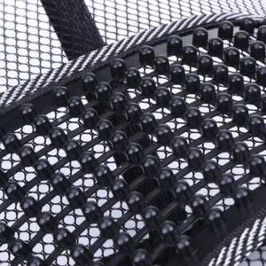 Coussin de massage respirant en bambou pour siège de voiture, dossier de siège de voiture, soutien lombaire, siège de voiture, été - Product Image 5