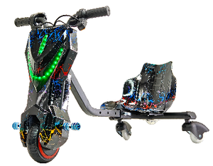Großhandel Sinate 360-Grad-Drehbares Bürstenloses Elektro-Dreirad für Kinder mit Lithium-Batterie für Drift-Scooter 6,5/8 Zoll Räder - Product Image 3
