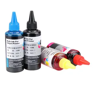 Ibset Dye Ink 100Ml/Chai Refill Dye Ink Tương Thích Cho Epson Cho HP Cho Canon Cho Brother Máy Tính Để Bàn Máy In