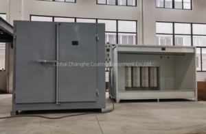 Paket Pengecatan Bubuk Batch Besar Oven Pengecatan Bubuk Pemanas Listrik Gas Alam Diesel 180 Derajat, Booth Semprot, Pistol Semprot - Product Image 2