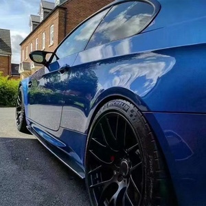 Pour Série 3 E92/E93, jupes latérales en fibre de carbone style V, 2008-2013 - Product Image 5