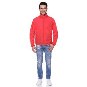 Men's High Quality XS Winter Jacket Custom Stand Collar Zippered Varsity Basketball Windbreaker Front Logo Streetwear Clothing - Product Image 1