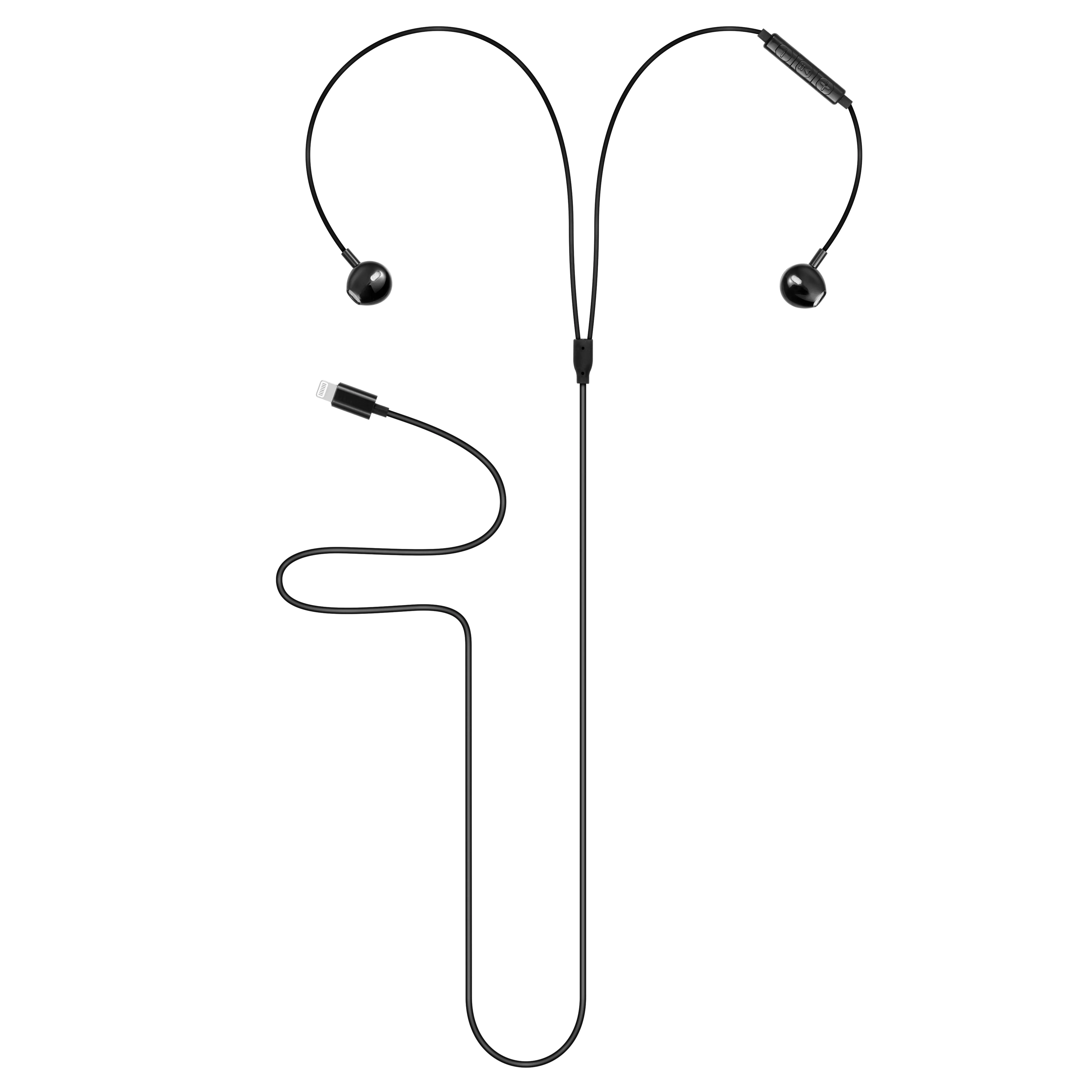 2022 NEU heißer Verkauf CE ROHS OEM Fabrik mfi zertifiziert Soft Tpe 1.2M 8-poliger In-Ear-MFI-Kopfhörer für Telefone