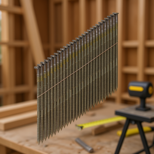 Clavos Adhesivos de Alambre Soldado, Perfil Liso Pulido, 2-1/2 Pulgadas de Longitud, Para Uso en Estructuras y Construcción - Product Image 3