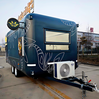 Nouvelle Conception 2026 : Camion de Cuisine Mobile, Chariot à Hot-dogs, Café, Glaces, Remorque de Restauration de Rue