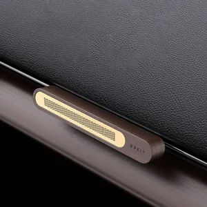 Mini ambientador de aroma para coche con forma de barra de oro con varillas de aroma de recarga, ambientador de coche de lujo personalizado, Clip de ventilación