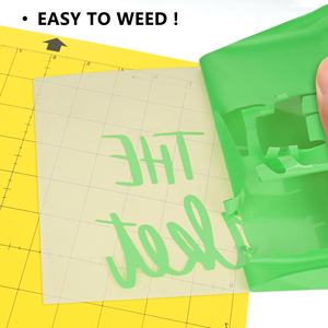 Vinilo Termotransferible Elástico Easyweed de Guangyintong para Diseños de Camisetas Estampadas con Vinilo Termoadhesivo con Patrones - Product Image 3