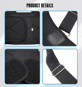 Verstellbarer Schulter körper ortho pä dische Rückens tütze Stütz gürtel de posturas Gurt zurück Haltungs korrektor Für Männer Frauen Kinder - Product Image 4