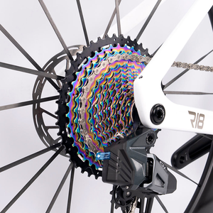 Bicicleta de Montaña de Carbono R12 Pro de 52 cm con <span class=keywords><strong>Dura</strong></span>-<span class=keywords><strong>Ace</strong></span> Di2, Color Mate Humo Intenso, 24 Velocidades, Ruedas de Aleación de Aluminio <span class=keywords><strong>Shimano</strong></span>, Frenos de Disco Hidráulicos - Product Image 3