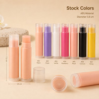 Custom Getinte Honing Schattige Roze Veganistische Biologische Chapstick Lippenstift Zorg Voor Langdurige Hydraterende Spf 15 Lippenbalsem Met Logo