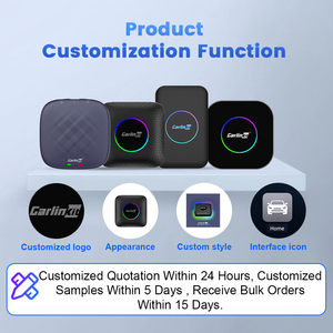 Carla Kit Tbox môi trường xung quanh ai Carplay HDMI xe chơi không dây Android 13 14 Video Xe TV Box 8 Ram 128 Rom adapter không dây cho Apple - Product Image 2