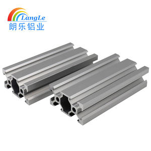 Nhôm ép đùn 2020 2060 t rãnh 6063 T5 cấu trúc hồ sơ Nhà cung cấp cho máy in 3D khung tự làm tuyến đường sắt - Product Image 3