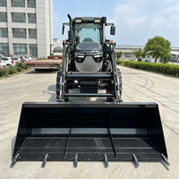 Nouveau tracteur agricole de luxe 4x4 à haute puissance (120 CV, 150 CV) avec cabine, boîte de vitesses automatique et pompe hydraulique, idéal pour les petites exploitations.