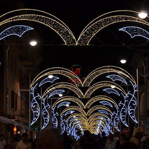 Bán chạy nhất ngoài trời LED lớn giáng sinh <span class=keywords><strong>Motif</strong></span> trên đèn đường cho thành phố thương mại cho trang trí đường phố - Product Image 4