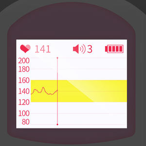 <span class=keywords><strong>Monitor</strong></span> detak jantung Doppler janin ultrasonik, profesional portabel, mesin CTG genggam untuk penggunaan rumah dan klinis - Product Image 5