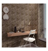 Autocollants muraux modernes en PVC Papier peint briques autocollantes colorées pour salle de bain et salon Échantillon gratuit et étanche