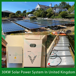 ผลิตระบบพลังงานแสงอาทิตย์ไฮบริด40kw 30KW 20KW 5KW 10KW พร้อมแอป WiFi 50KW 60KW 70KW 80KW ระบบพลังงานแสงอาทิตย์สำหรับโรงงาน - Product Image 4