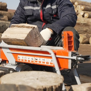 8T 13T 18T 28T 35T Nuevo separador <span class=keywords><strong>de</strong></span> <span class=keywords><strong>madera</strong></span> <span class=keywords><strong>de</strong></span> gasolina usado cortador y divisor <span class=keywords><strong>de</strong></span> troncos hidráulico cinético eléctrico a la venta con CE - Product Image 6