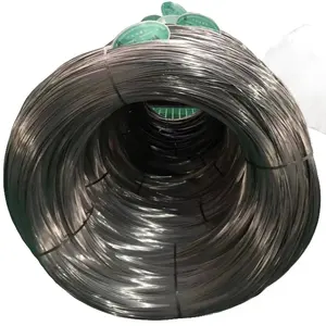 Stainless Spring Steel Wire Cold Drawn Pickling Zinc-coated Tempered Phosphated Flexible Shaft Spoke Wire For Elevator Rope