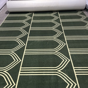 Hot Sale High Quality 9-10mm Fireproof Soft Prayer Mat Rug Custom <strong>Design</strong> Muslim <strong>Masjid</strong> Mosque New <strong>Design</strong> Prayer Carpet Wholesale - Product Image 2