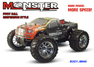 Lehoo HSP 94188 1:<span class=keywords><strong>10</strong></span> 2.4G Camioneta Todoterreno RC a Gasolina Nitro con Motor 18CXP, Controlada por Aplicación, Lista para Usar - Product Image 3