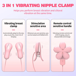 Vibrando Mamilo Braçadeira Massagem Mama Masturbação Feminina Estimular Clitóris Jogos Adultos Brinquedos Sexuais Para Mulheres Casais Mamilo Vibrador - Product Image 5