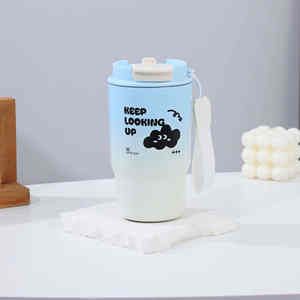 Modern Gradient 316 Stainless Steel Thermos <b>Cup</b> <b>with</b> 6-12 Hours Thermal Insulation Portable Design - Product Image 3