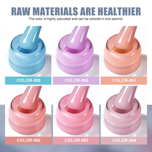 Chuyên nghiệp cấp <span class=keywords><strong>102</strong></span> màu sắc tiêu chuẩn Châu Âu cao su cơ sở gel-không độc hại công thức, tăng cường độ bền móng tay và tỏ<span class=keywords><strong>a</strong></span> sáng - Product Image 2