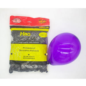 Venta al por mayor de fábrica, globos de Hao Lin de colores surtidos de 200 unidades, globo de látex de <span class=keywords><strong>5</strong></span> pulgadas, globo redondo afilado para decoración de fiestas - Product Image 6