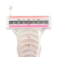 Rasoir jetable Mystique à triple lame, rasoir pour femmes