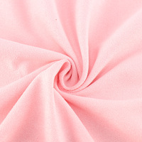 Tissu en microfibre suédée épaisse et lourde en tricot warp brossé 100% polyester pour les vêtements de sport, les chaussures, les bagages, les manteaux