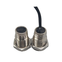 Capteur de porte de garage magnétique filaire NC robuste avec portée de détection de 20-30 m, antivol, en alliage de zinc