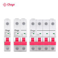 Disjoncteur miniature photovoltaïque Chayo DC 1P/2P/4P 1000V, interrupteur de protection contre les courts-circuits, courbe BCD, borne C, alimentation