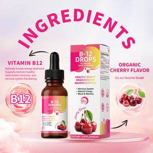 <span class=keywords><strong>Vente</strong></span> flash : Gouttes liquides de vitamine B12, booster d'énergie biologique pour adultes, amélioration de la fonction du système nerveux, amélioration de la mémoire avec des vitamines du complexe B - Product Image 5