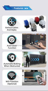 <span class=keywords><strong>Moteur</strong></span> d'ouverture de <span class=keywords><strong>portail</strong></span> <span class=keywords><strong>coulissant</strong></span> automatique le plus vendu 700KG avec télécommande robuste pour allée - Product Image 4