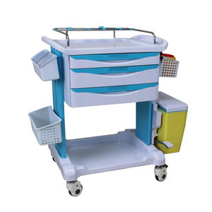 Fabricant Chariot d'urgence en ABS multifonction personnalisé pour hôpital Chariot d'urgence - Product Image 6