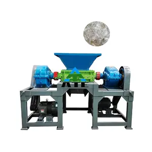 Organic Waste Shredder commercial Cabbage Scrap Tires metal Plastic Household Small Hammer Mill Double Shaft Recycled Industry