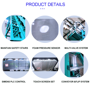 Máy ép khối EPS có độ chính xác cao với điều khiển PLC cho dây chuyền Xây Dựng Nhà Máy tạo bọt EPS - Product Image 2