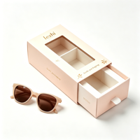 Étui à lunettes rigide personnalisé avec logo, vente en gros, prix usine, boîte d'emballage cadeau pour lunettes de soleil, étui à lunettes