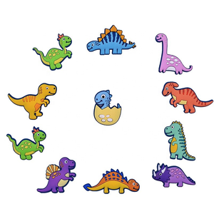 Personnaliser n'importe quel style de décoration PVC breloques chaussures dinosaures accessoires de chaussures breloques cartoon décoration de chaussures breloques boucle - Product Image 5
