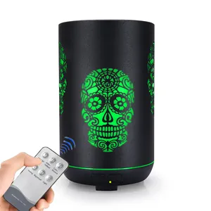 Newest Scent Diffuser Machine 2023 Smart Home Warm and Cool Mist Portable Ultrasonic Metal Air Defuser Humidifier with Remote