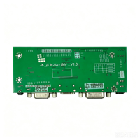 Controlador Universal para Monitor LCD con VGA, HD, MI, DVI, Compatible con Varios Tamaños de Pantallas LVDS, Reconocimiento Automático de Señal de Entrada