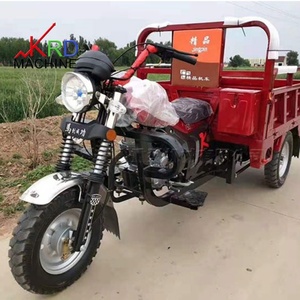 Motocicleta de Tres Ruedas Robusta de Gasolina, Triciclo de Carga con Estructura de Alta Capacidad <span class=keywords><strong>para</strong></span> Transporte Rural y Transporte de Mercancías Domésticas - Product Image 5