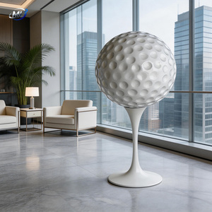 ประติมากรรมลูกกอล์ฟไฟเบอร์กลาสขนาดเท่าของจริงสำหรับตกแต่งภูมิทัศน์กลางแจ้ง - Product Image 3