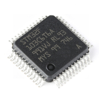 STM32F103C6T6A LQFP48 Microcontrôleur à circuit intégré FPGA en stock Composants électroniques avec QFP 22 +