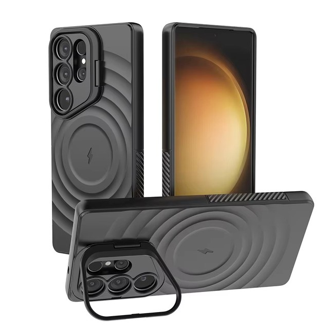 Kickstand & Shockproof Cover for Samsung for Galaxy S25 Plus Ultra Stand Holder Mobile Phone Case